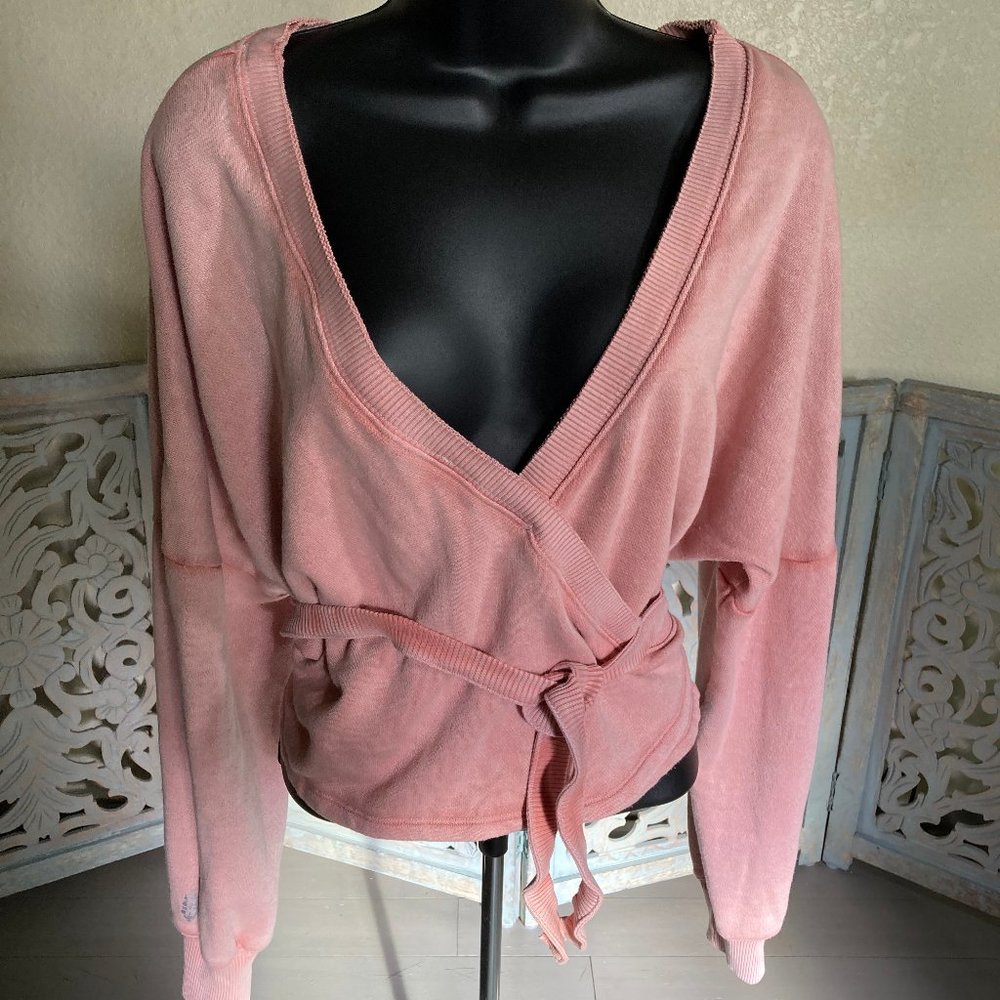 Pink Wrap Top